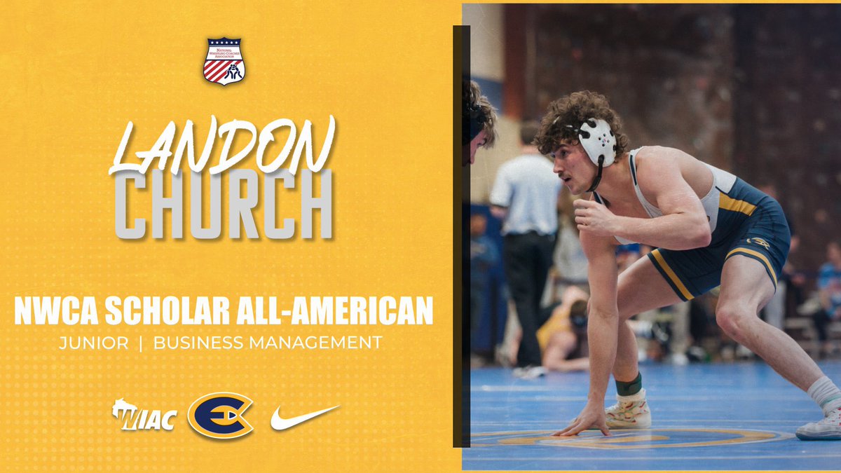 UWECWrestling's tweet photo. Congrats to our 1️⃣1️⃣ Scholar All-Americans on their excellence on the mat AND in the classroom! #YouKnowThedrill https://t.co/To3eR6teN4