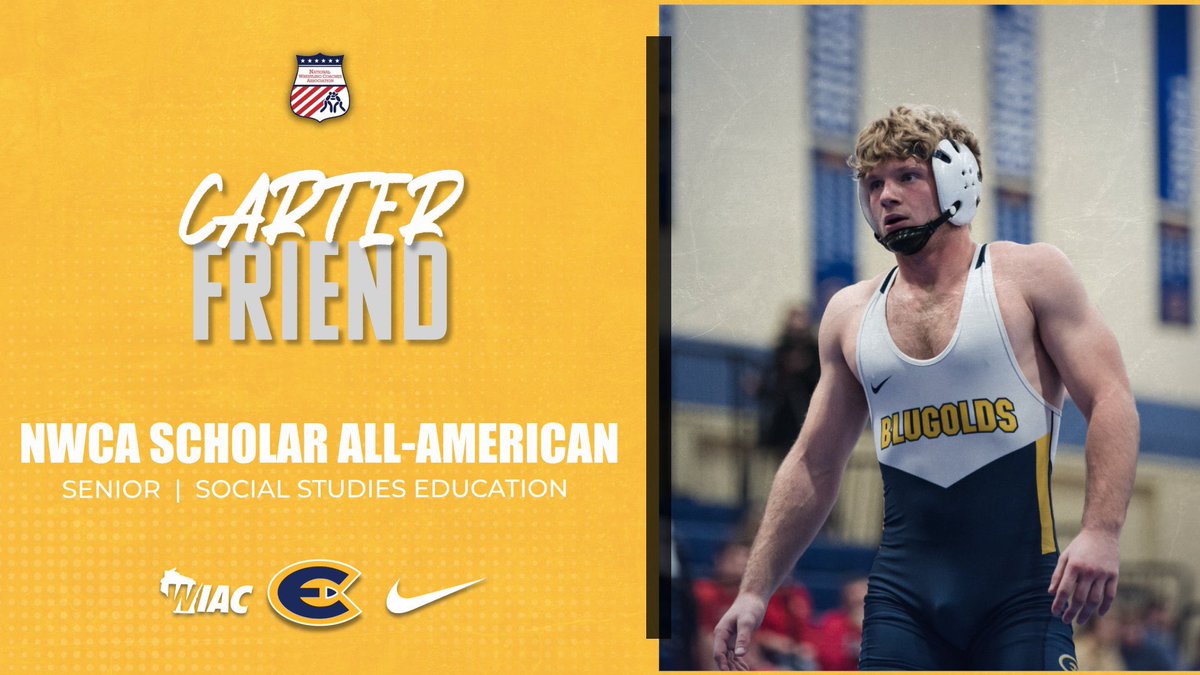 UWECWrestling's tweet photo. Congrats to our 1️⃣1️⃣ Scholar All-Americans on their excellence on the mat AND in the classroom! #YouKnowThedrill https://t.co/To3eR6teN4