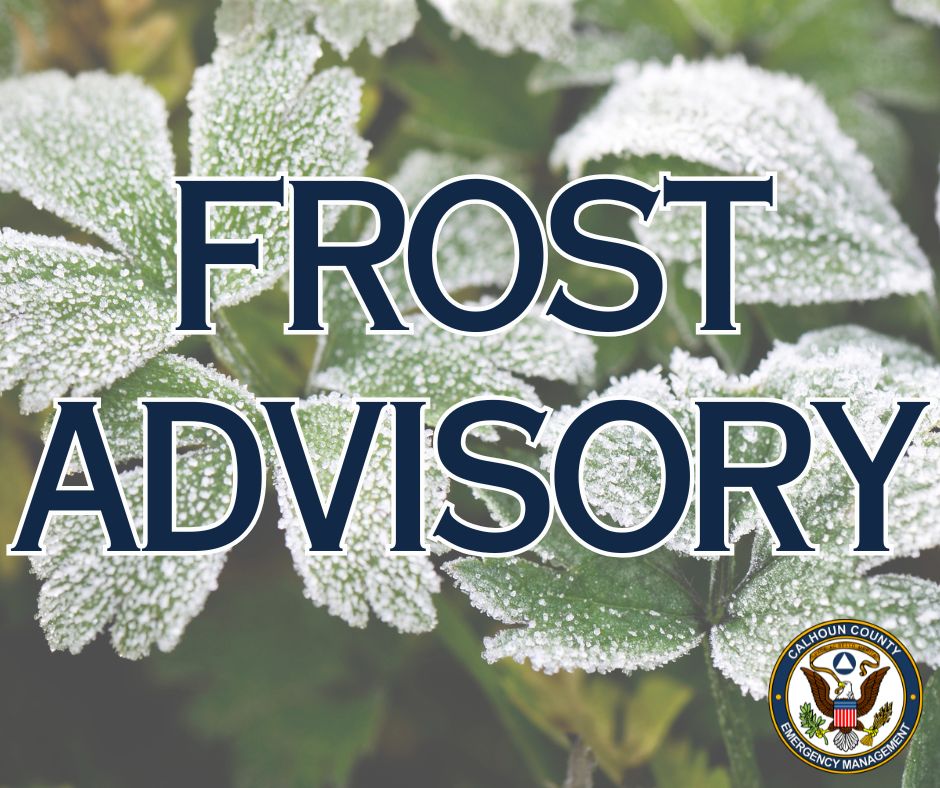 Calhoun County EMA tweet media