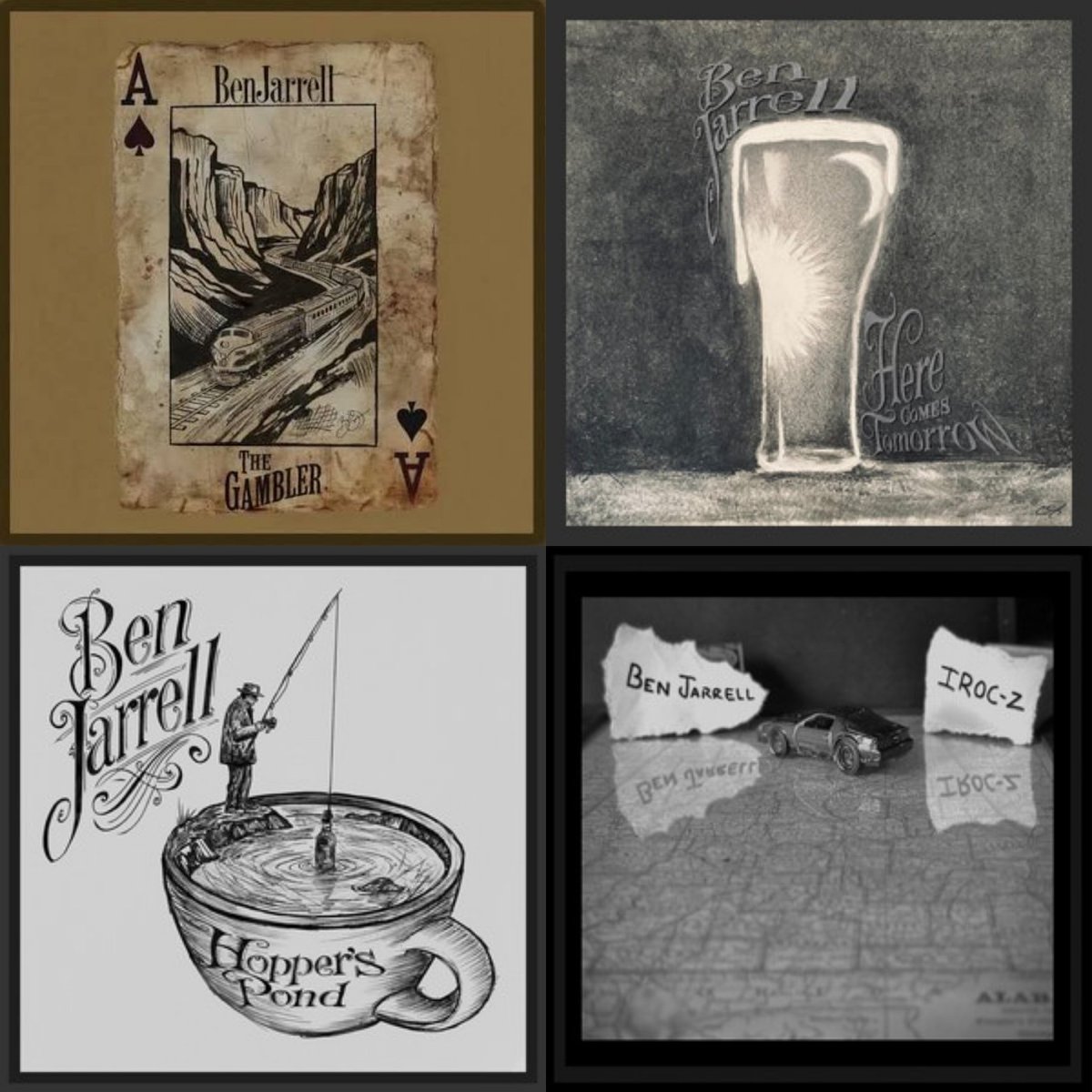 CountryMusicFr's tweet photo. Four songs, four bangers ! In one month, Ben Jarrell released four gems. Brilliant songwriting, and a wonderful take on "The Gambler". Check them out, if you haven't listened to these songs yet. It's real country music! 🔥👏
#BenJarrell #CountryMusic https://t.co/2KrJfc722b