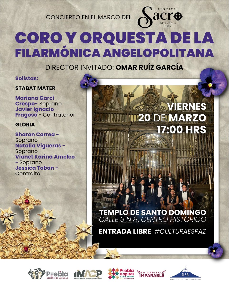 Instituto Municipal de Arte y Cultura de Puebla tweet media