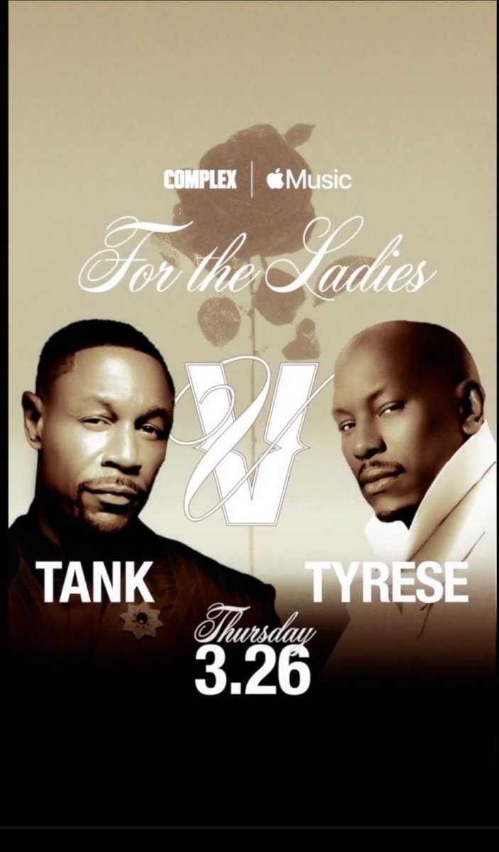 LoveVersusLust's tweet image. ‼️Tyrese #Verzuz Tank‼️

🚨March 26th🚨