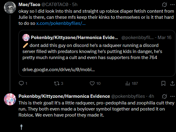 pokenbbyfiled's tweet photo. Responding to someone who very openly and obviously fakes screenshots (Along with faking this accusation.)
(In the second image, the screenshot of isaac's tweet "coincidentally" happens to be at the exact time of the tweet Mae is replying to, along with also tagging the same ppl) https://t.co/EPcrVZHWQR