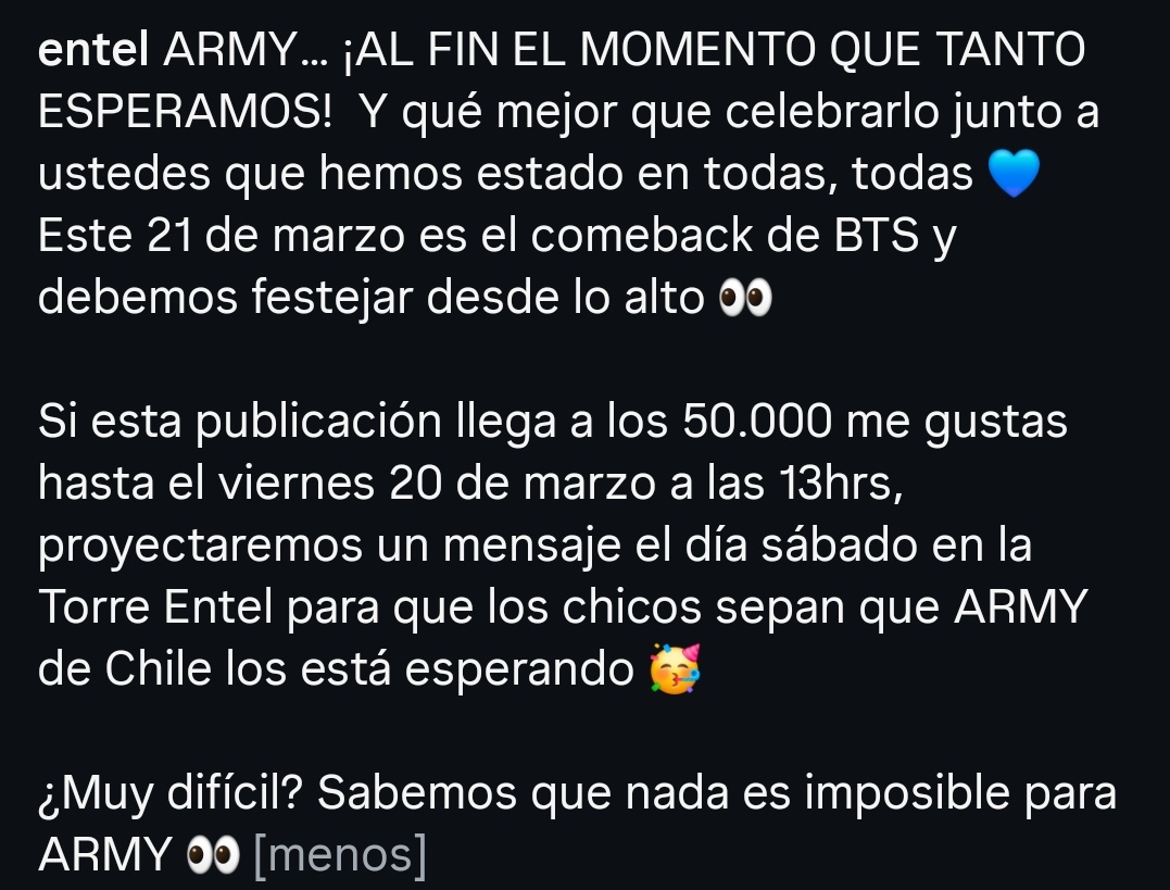 armychilensis 🇨🇱 ⊙⊝⊜ ARIRANG BTS VUELVE A CHILE tweet media
