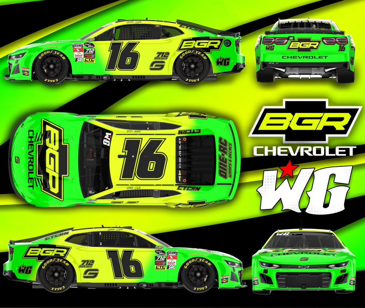 Race Day <a href="/CTCRacing/">CTC Racing</a> ! Round 4 tonight at <a href="/TooToughToTame/">Darlington Raceway</a>. Throwback to “Days of Thunder” city Chevrolet car. 

⏰: 8:30 EST
📺: youtube.com/@ctcracingnetw…

Graphic: <a href="/JustSkitzo/">Ryan</a> 
🎨: <a href="/onercwraps/">Casey Graves</a> 

#iracing #simracing #race #throwback #league #racing #motorsports #darlington