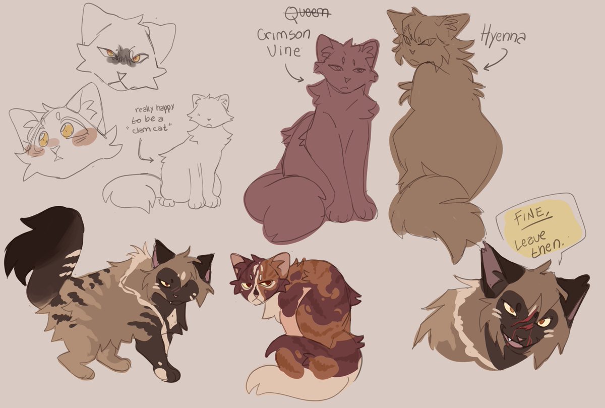 chocosnowflake_'s tweet image. warrior cats oc post pspspspss,,,

#wc #warriorcats #warriorcatsoc #ocs #oc #cat #alotsofcatswelp