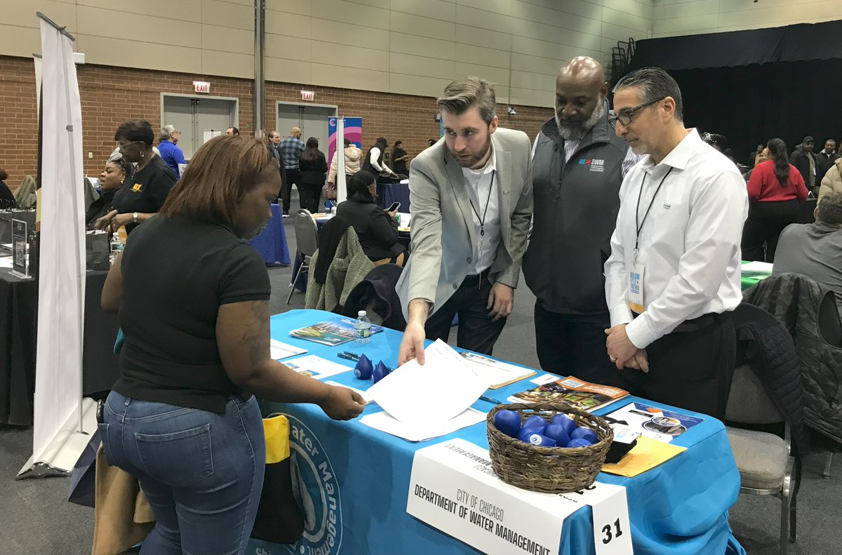 ChicagoWater's tweet photo. DWM Commissioner Randy Conner was one of the speakers for the "Spotlight on City Infrastructure Departments" panel discussion Wednesday at UIC Forum as part of the Department of Procurement Services' Annual Construction Summit. https://t.co/dlJMUPFNvX