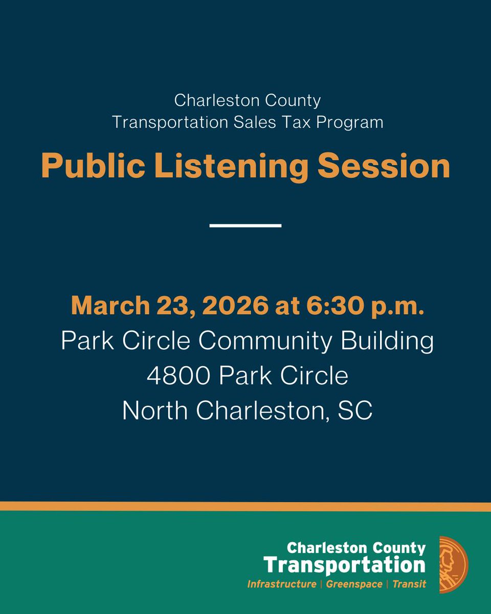 Charleston County tweet media