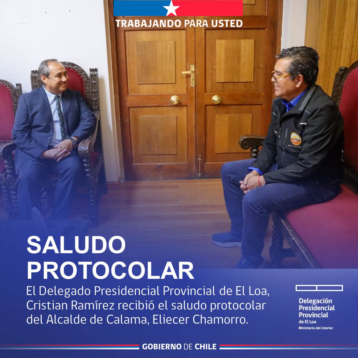 Delegación Presidencial Provincial de El Loa tweet media