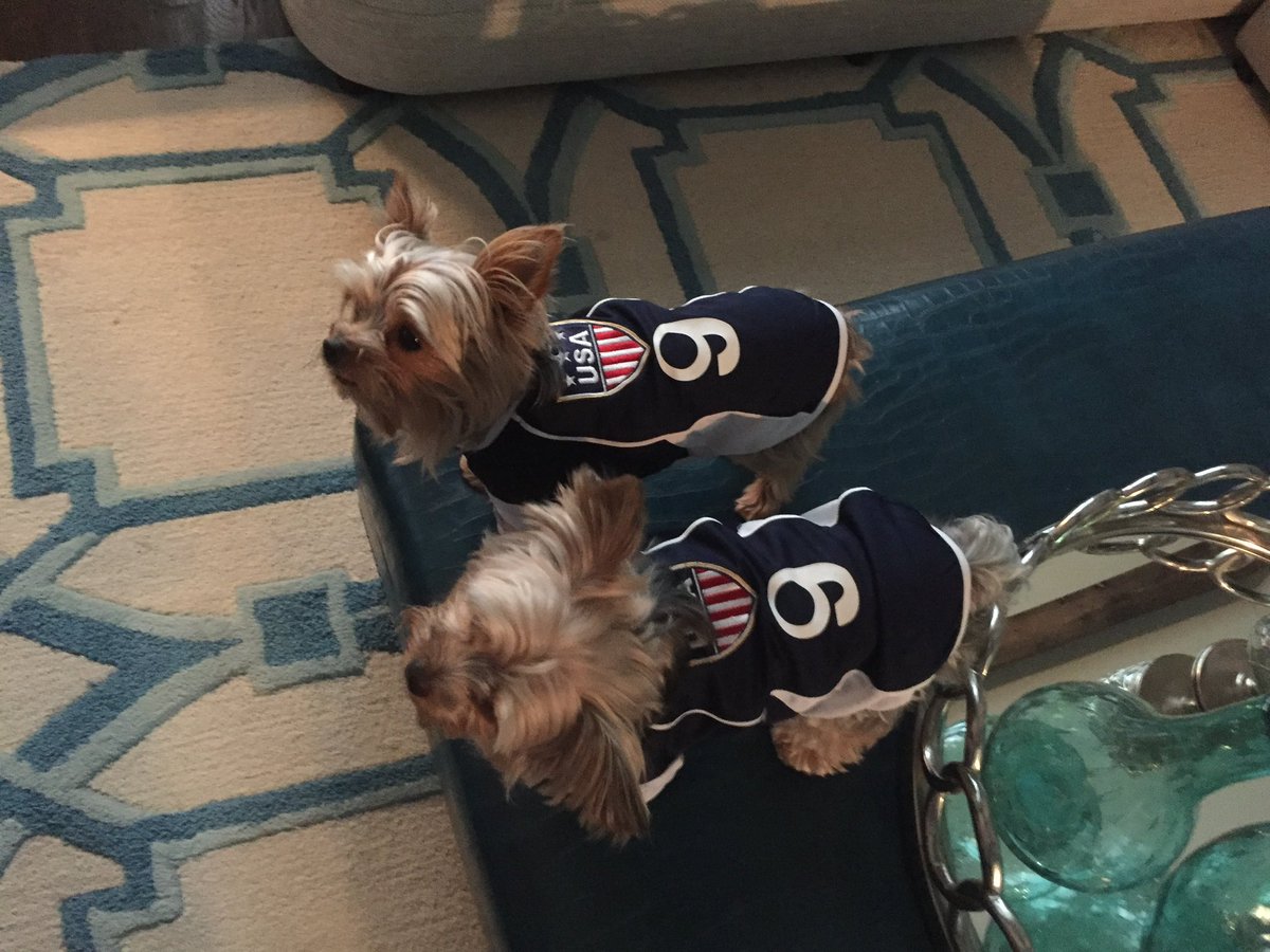 bitetyson's tweet photo. @landondonovan One of our US GOATs!  Named my yorkies Landon and Clint.  Some of my best memories was watching you and Beasley shine in 2001, and dont even get me started on that Algeria goal to advance us….epic impact you have had Landon! https://t.co/ROyjIYtJNP