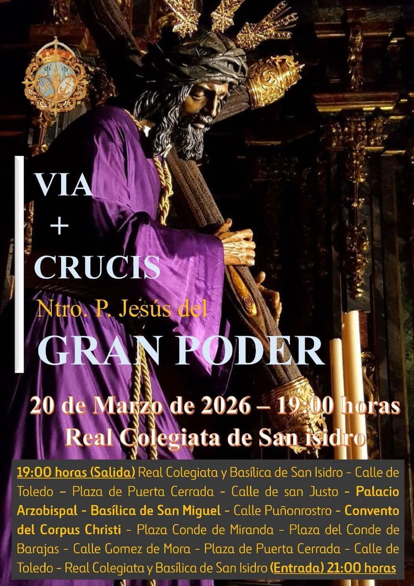 Hermandad Jesus del Gran Poder y Macarena Madrid tweet media