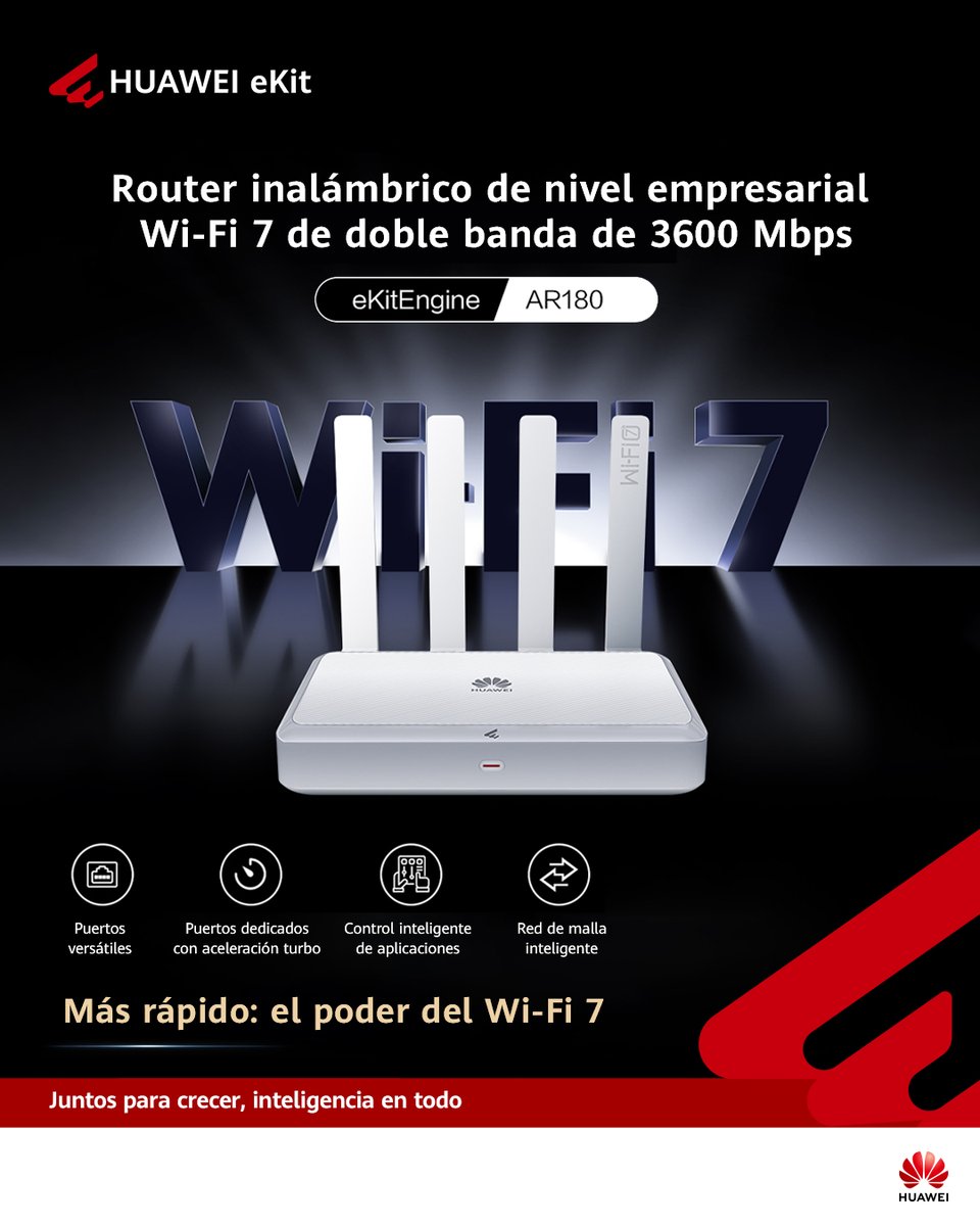 Huawei Enterprise Latinoamérica tweet media