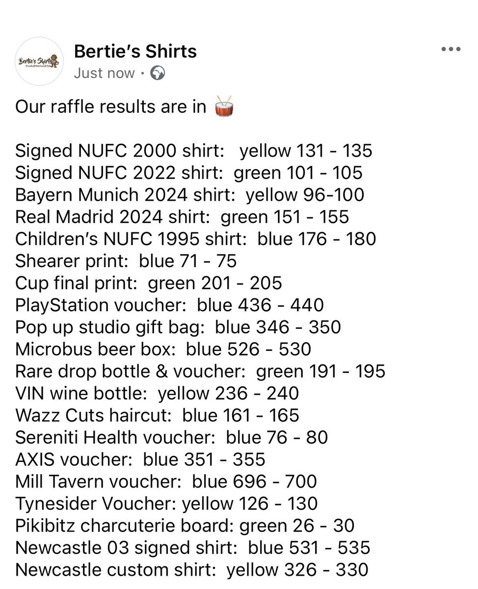 Bertie’s Shirts tweet media