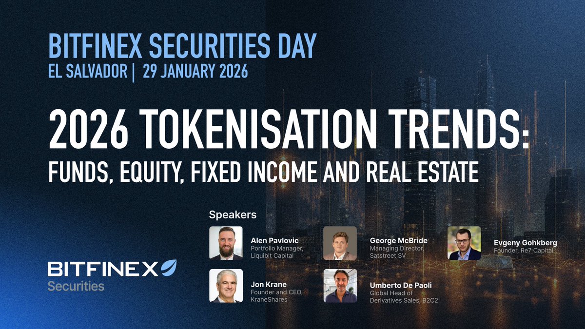 Bitfinex Securities tweet media