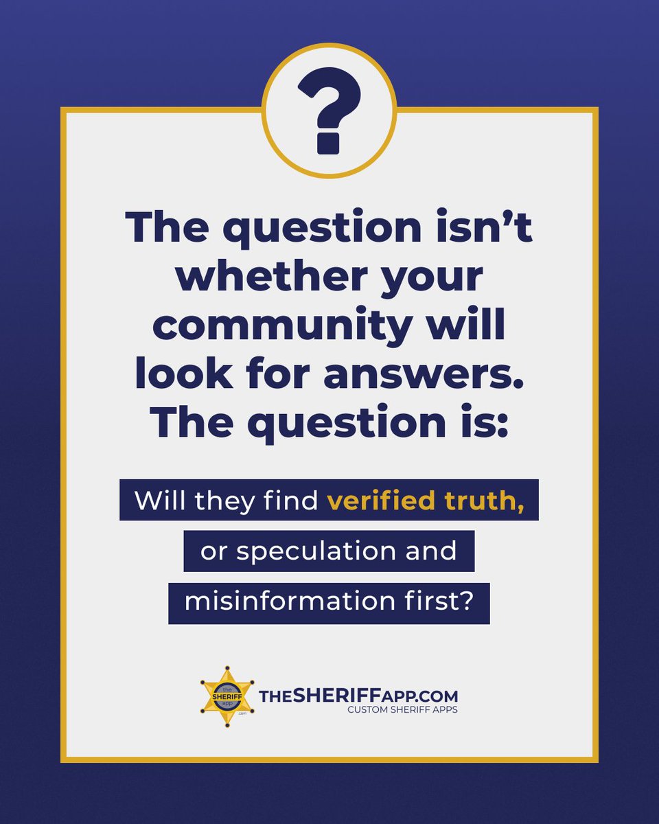 The question isn’t whether your community will look for answers. The question is: Will they find verified truth, or speculation and misinformation first?