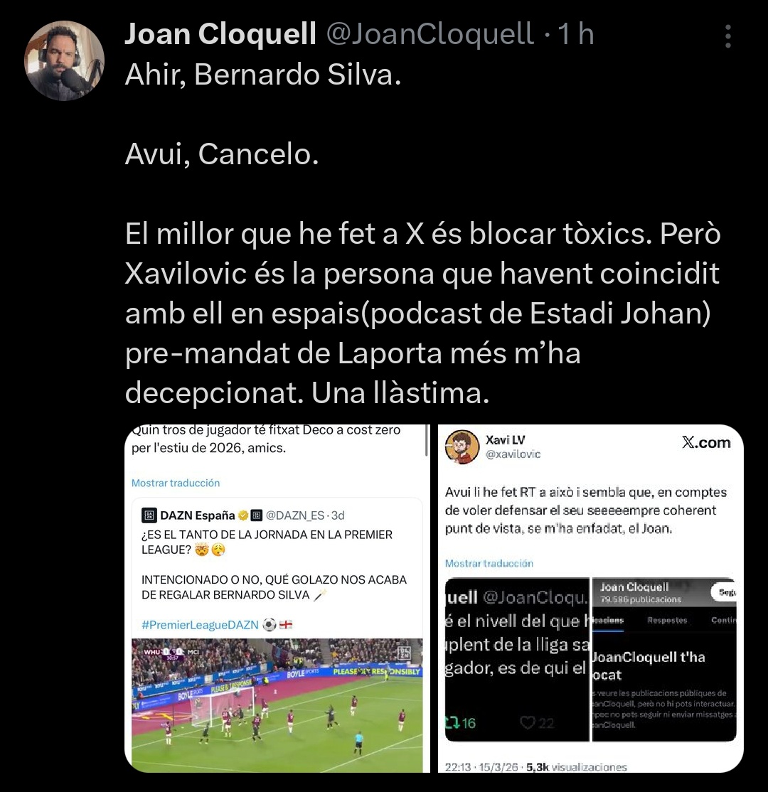 Xavi LV tweet media