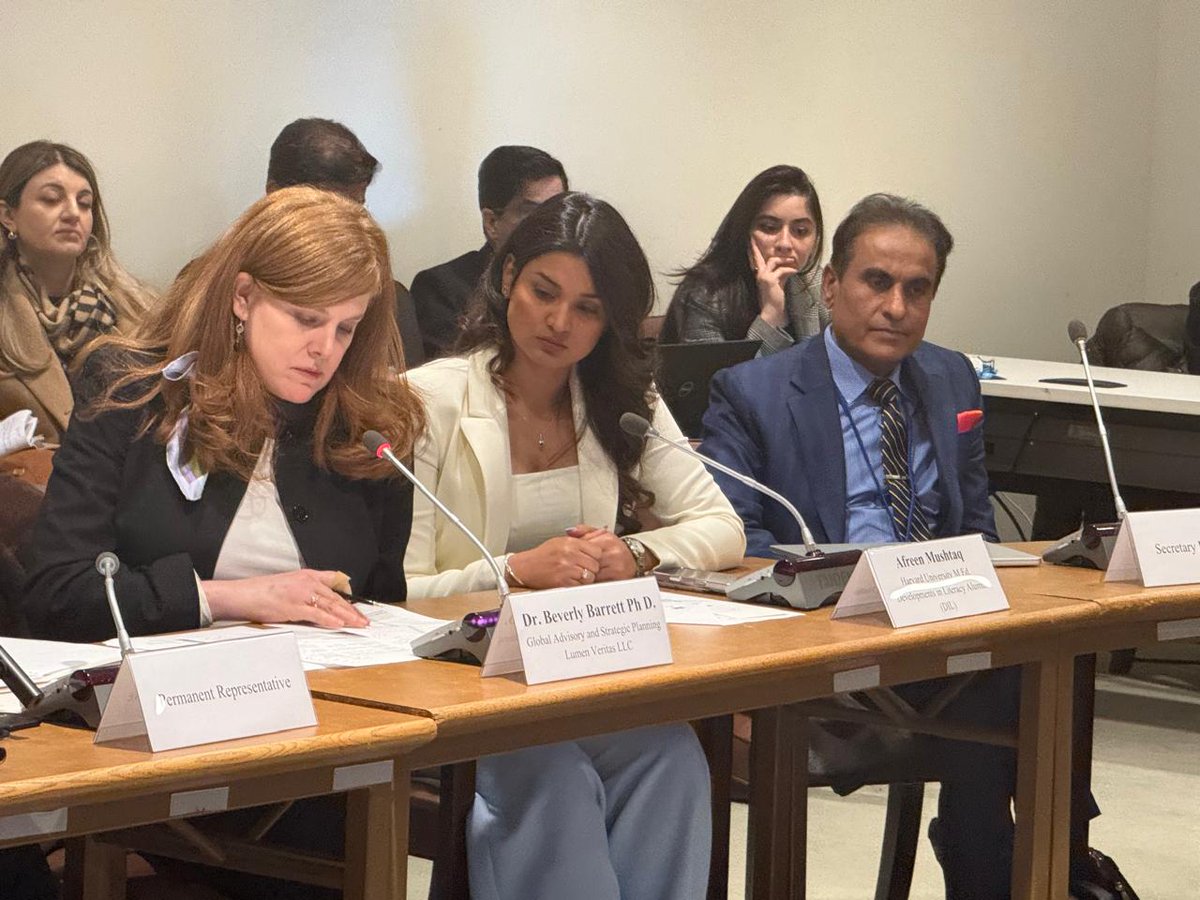 mohrpakistan's tweet image. A side event was organized by the @PakistanUN_NY in collaboration with @MALANational on the sidelines of the 70th session of the #CSW, titled “Empowerment of Women in Pakistan: The Role of Education and Microfinance in Advancing Justice and Equality.”