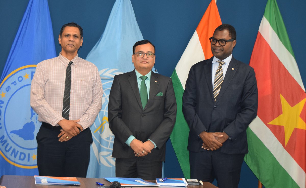 India in Suriname tweet media