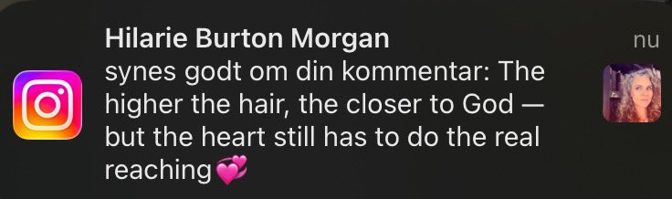 Isabellaboss08's tweet photo. @HilarieBurton liked my comment on her Instagram post! I am overjoyed. Thank you so so much Hil, you’re amazing - i love you!!💞🤩🤩 https://t.co/DPiaDcwo0C