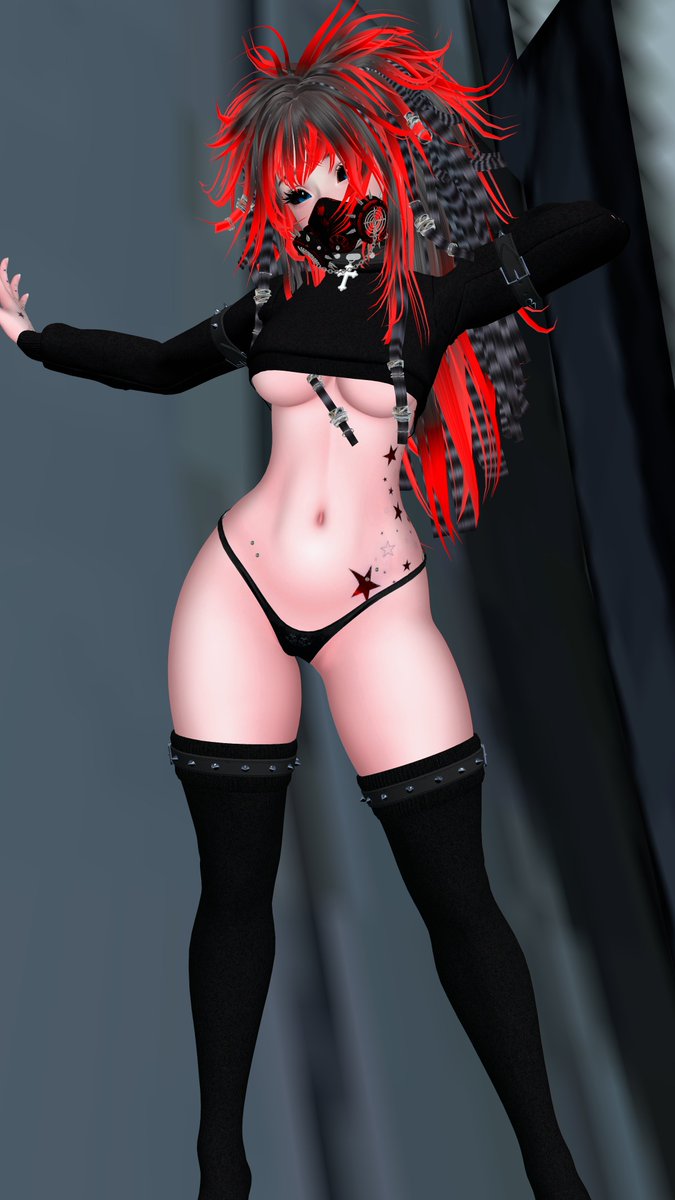 whitenovember76's tweet photo. Just wanted to post again to show off my model Hello World.

#VRChatAvatar #VRNSFW #VR #VRChatGirls #VRChatPhoto #VRNSFW #NSFW #EmoGirl #VirtualModel #vrchatnsfw #VRC #VtuberEN https://t.co/wL5jOwniTr
