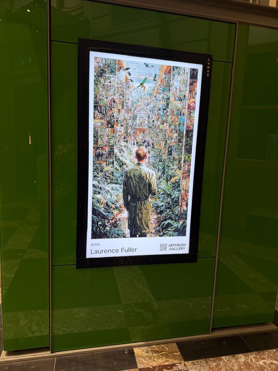 GM ~ more green for your day 🥀🔥
Kaleidoscope: Garden now exhibiting in Belgium with <a href="/Artcrush/">Artcrush</a> 
Commissioned by <a href="/SethQuinn44/">sethquinn44.btc ©️™️</a>