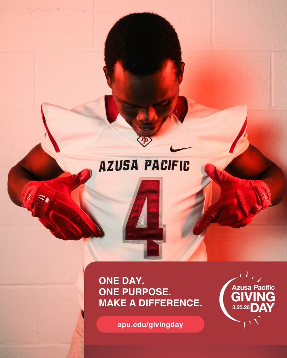 Azusa Pacific Football tweet media