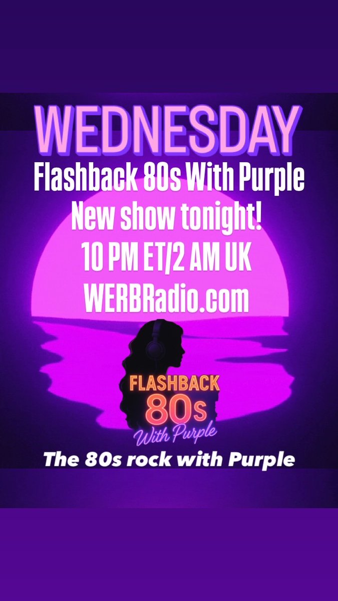 Flashback 80’s With Purple tweet media