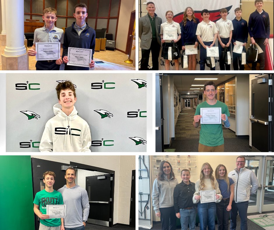 SkuttCatholic's tweet photo. 🌟Congratulations to our Class of 2030 scholarship recipients! https://t.co/a5WRncl0hr