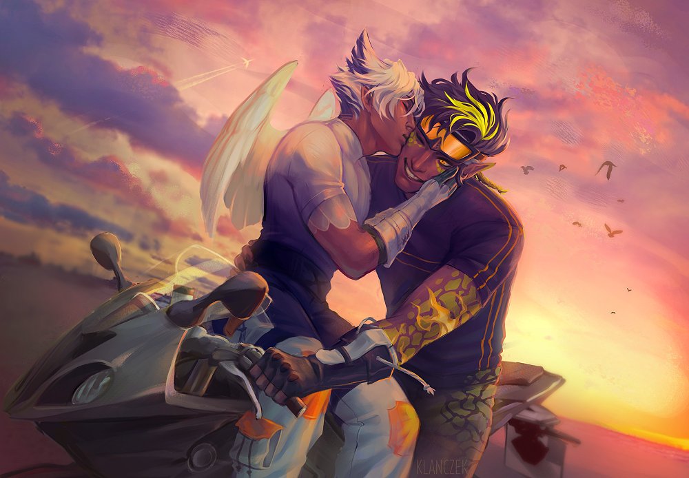Klanczek1's tweet photo. No bullcrap data center is gonna replicate the passion I paint gay men with 

 #artcommission #digitalart https://t.co/EQGi6Q0Jko