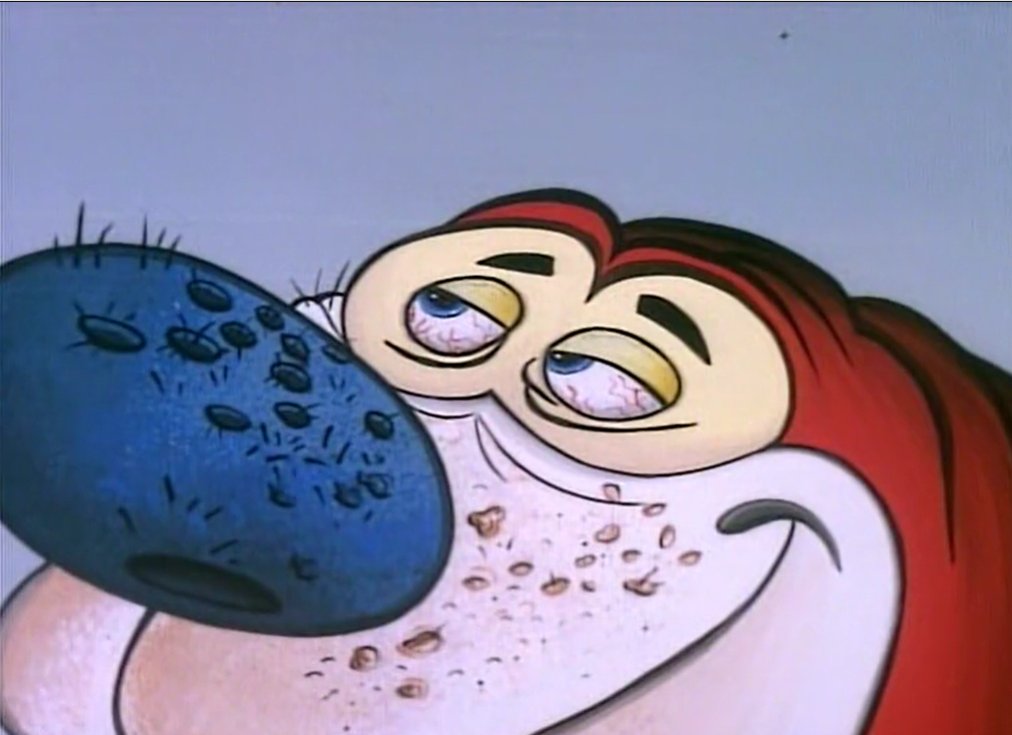 radiodormouse's tweet image. Space Madness introduced The Ren &amp;amp; Stimpy Show's extended timing-based gag structure, based in long pauses and slow escalation. This required precise storyboard timing, which made the episode unusually dependent on high-quality animation execution. #AnimationHistory #RenAndStimpy