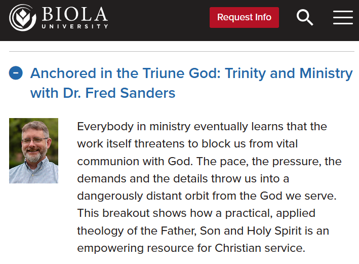 Fred Sanders tweet media