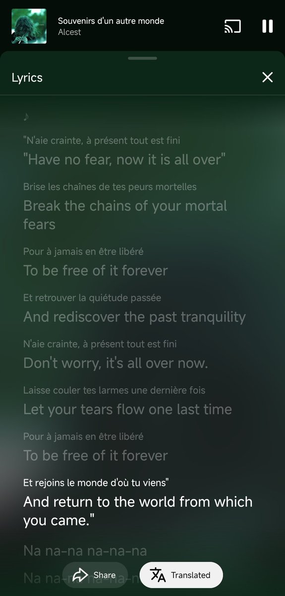 fatihfulness's tweet photo. Salah satu lagu yang spiritual https://t.co/LsK5aC3lhK