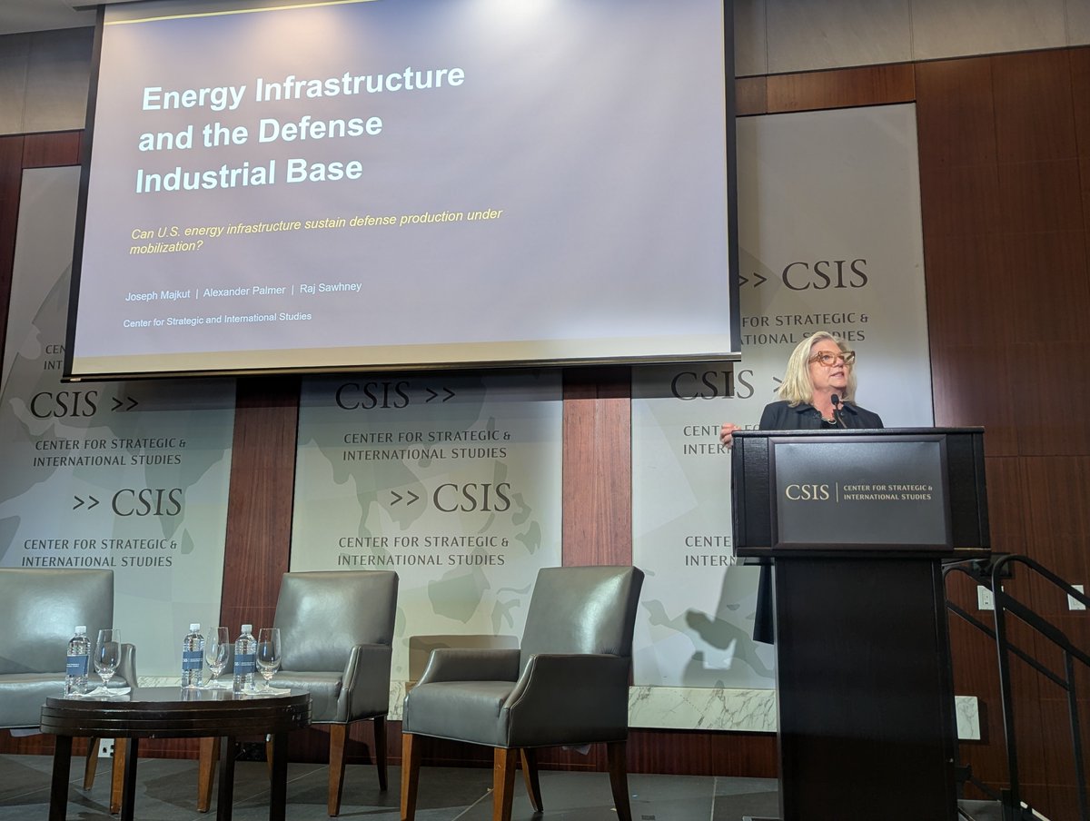 aga_naturalgas's tweet photo. "Energy security is national security. America’s robust domestic energy resources are our strategic advantage in maintaining economic security and conflict readiness."  - @KarenAHarbert, AGA President and CEO 

🚨 New Study 🚨 The Center for Strategic and International Studies projects that, under several mobilization scenarios analyzed, energy demand for defense-critical materials could increase two to sixfold during the course of a conflict. To meet these needs reliably, energy dominance and defense readiness must be linked to ensure reliable energy access and to realize the full power of American industry. Check the comments for the full press release.