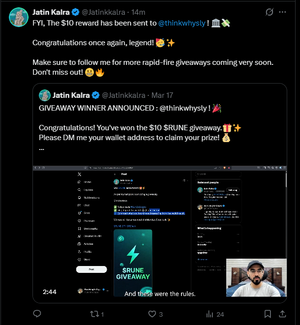 Jatin Kalra tweet media