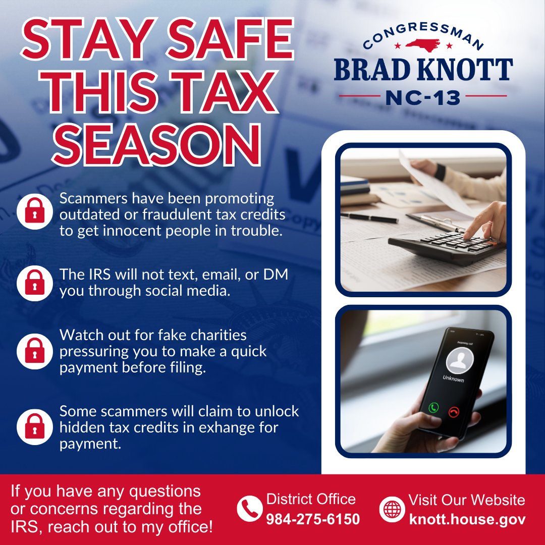 Congressman Brad Knott tweet media