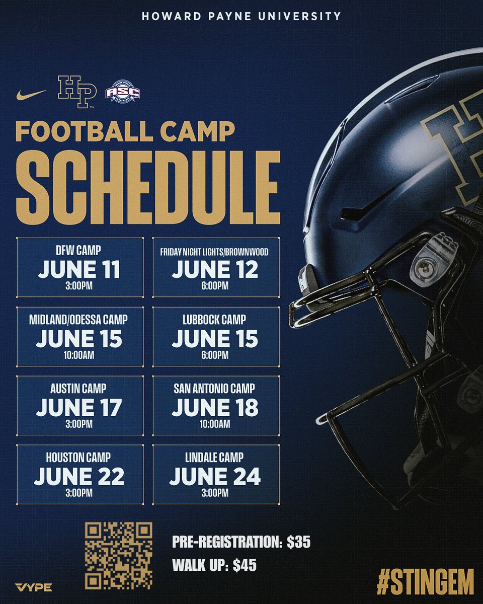 Howard Payne University Football tweet media