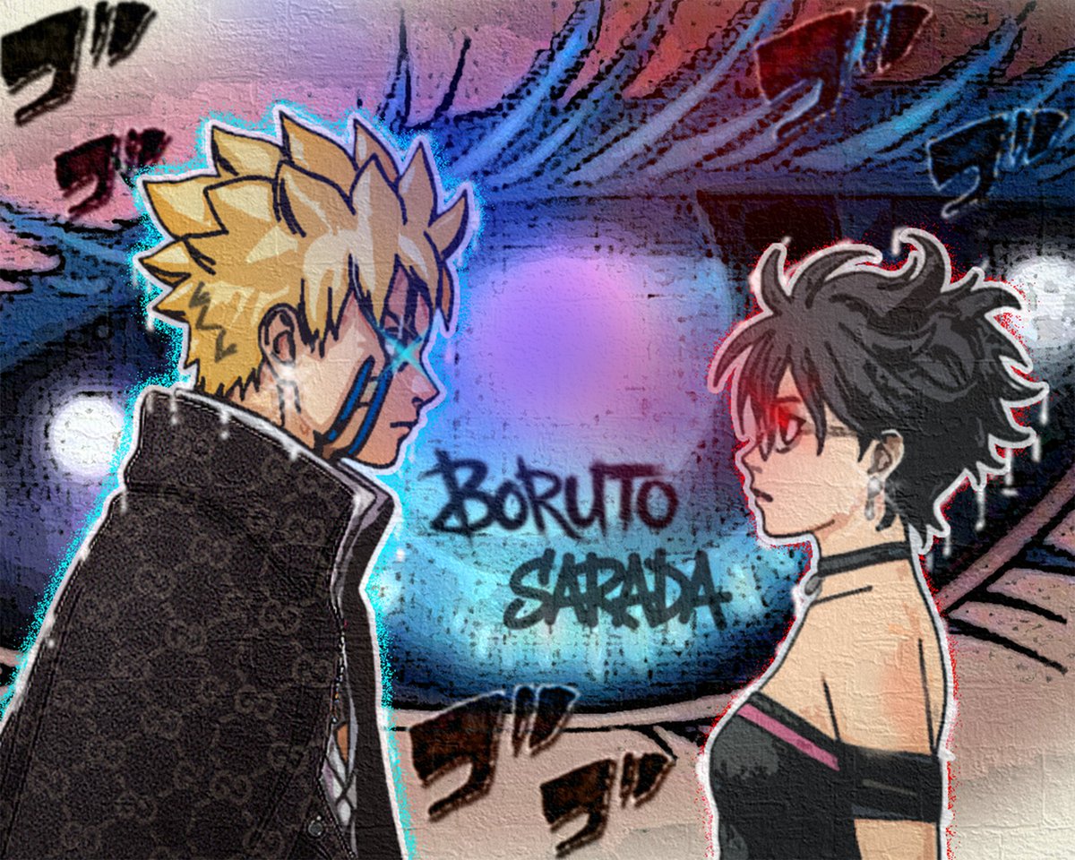 ボルトとサラダ🔥千里眼👀
ゴゴゴゴゴ💨

#BORUTO #BorutoTwoBlueVortex #UchihaSarada #Eida #ストリートアート