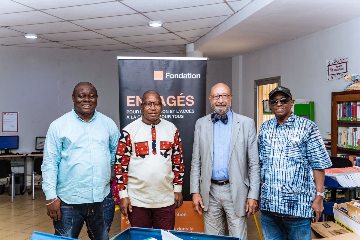 Fondation Orange Guinée tweet media