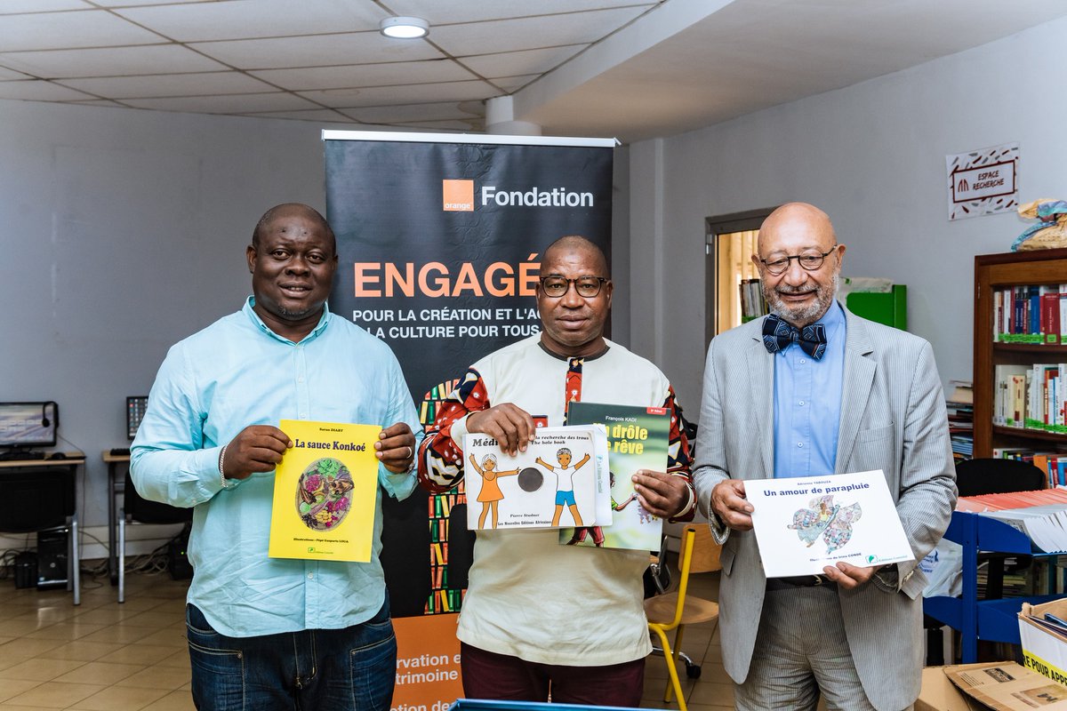 Fondation Orange Guinée tweet media