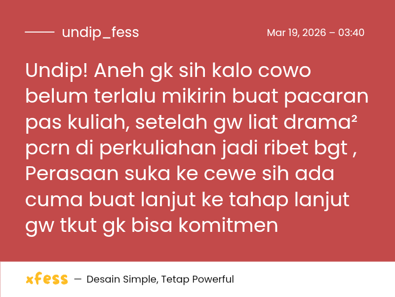 UNDIP MENFESS tweet media