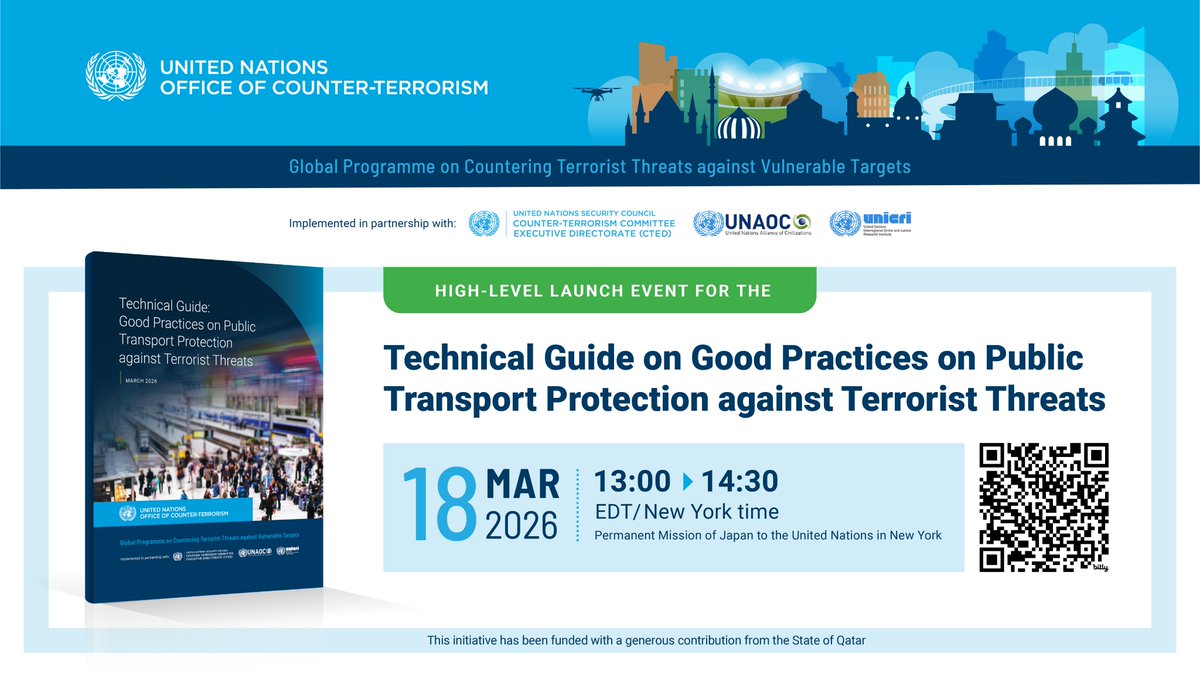 United Nations Office of Counter-Terrorism tweet media