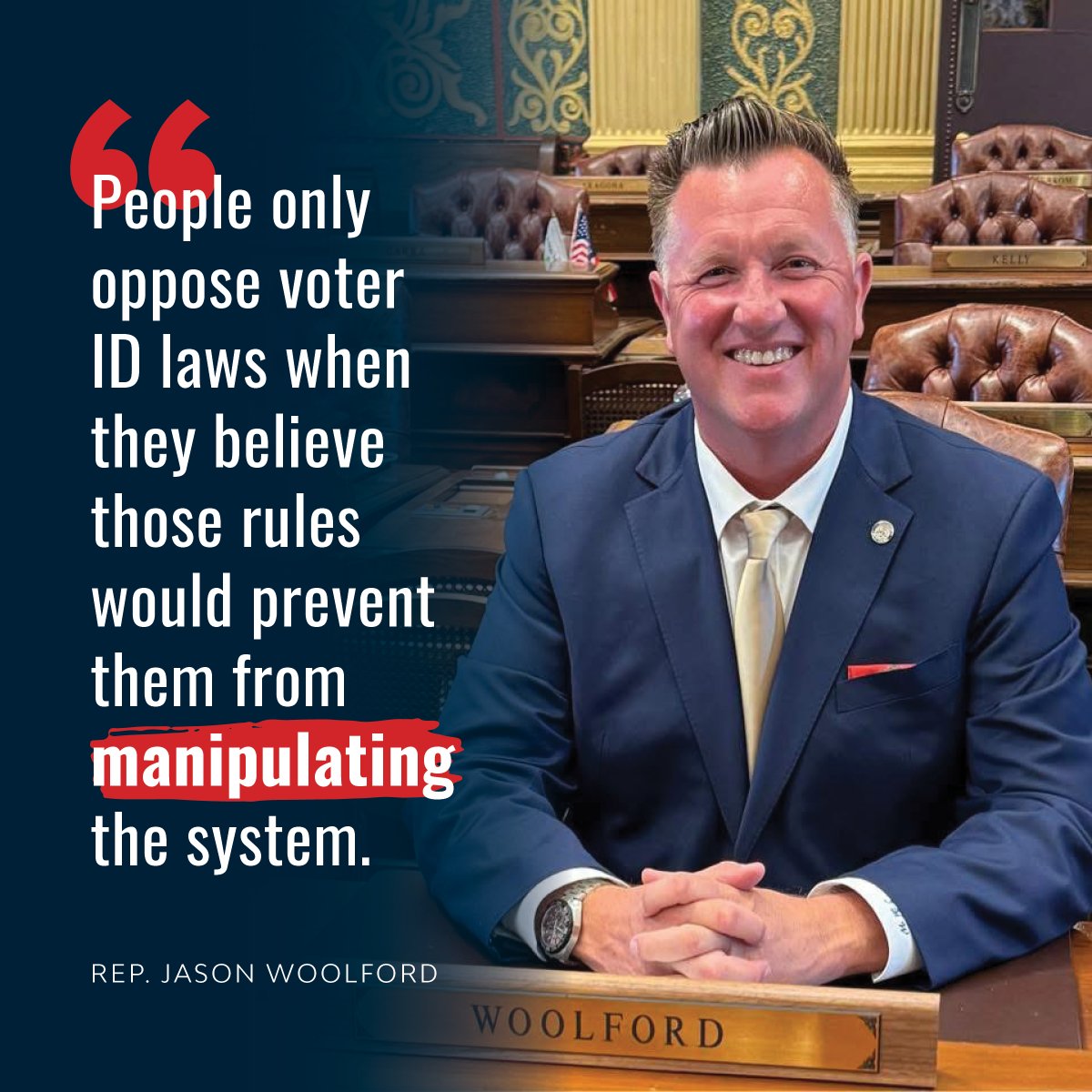 Representative Jason Woolford tweet media