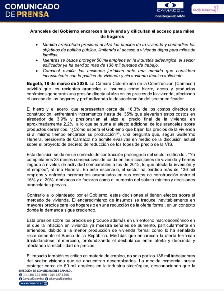 Camacol Colombia tweet media