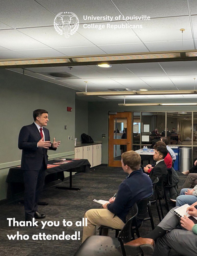 University of Louisville College Republicans tweet media