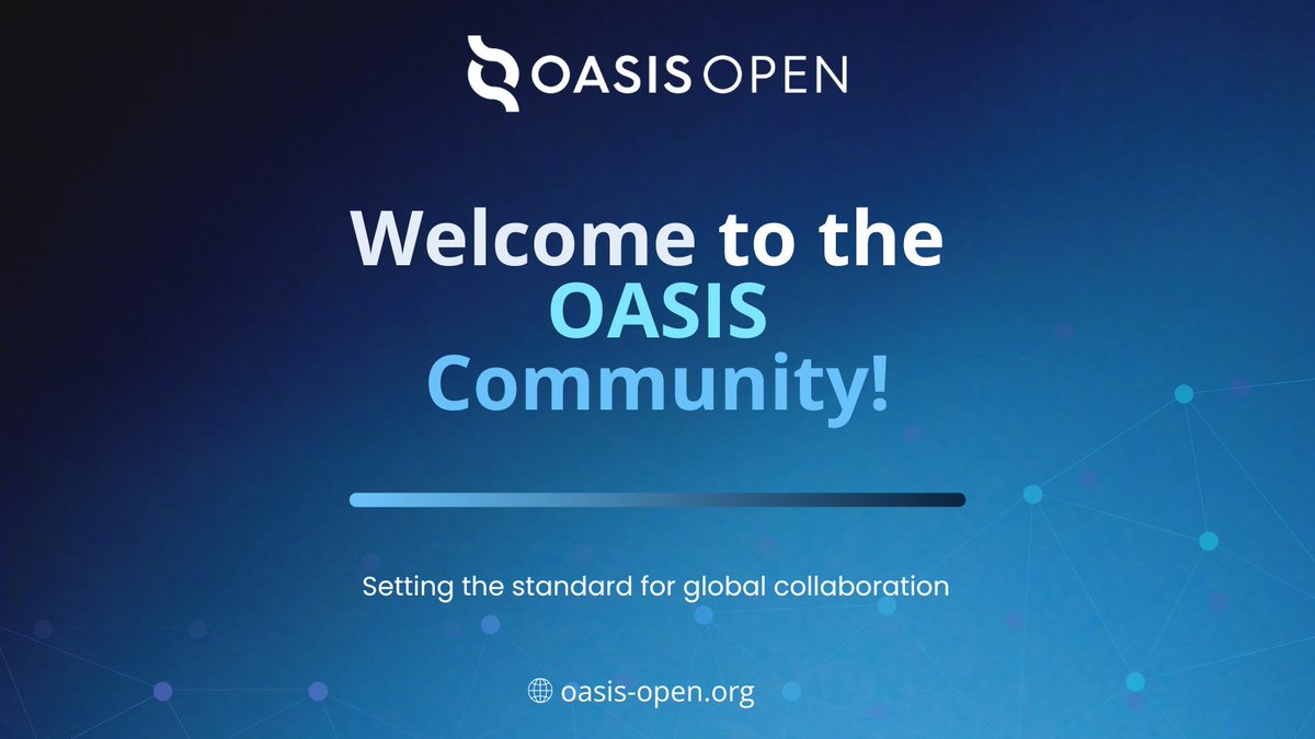 OASIS Open tweet media