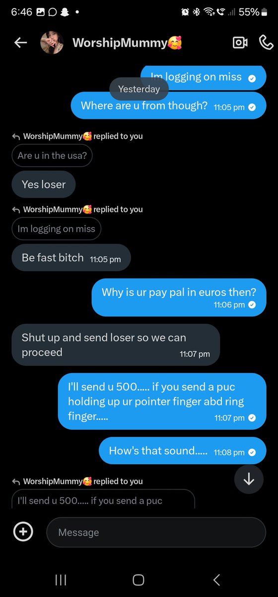 fakedomhunter's tweet photo. Pt 1 if 2. Another well established ai domme useing someone else's pics. This is a virus taking away from actual dommes who are doing amazing walket draining work on us Simps. Be aware. https://t.co/rSaCRgwvYd
