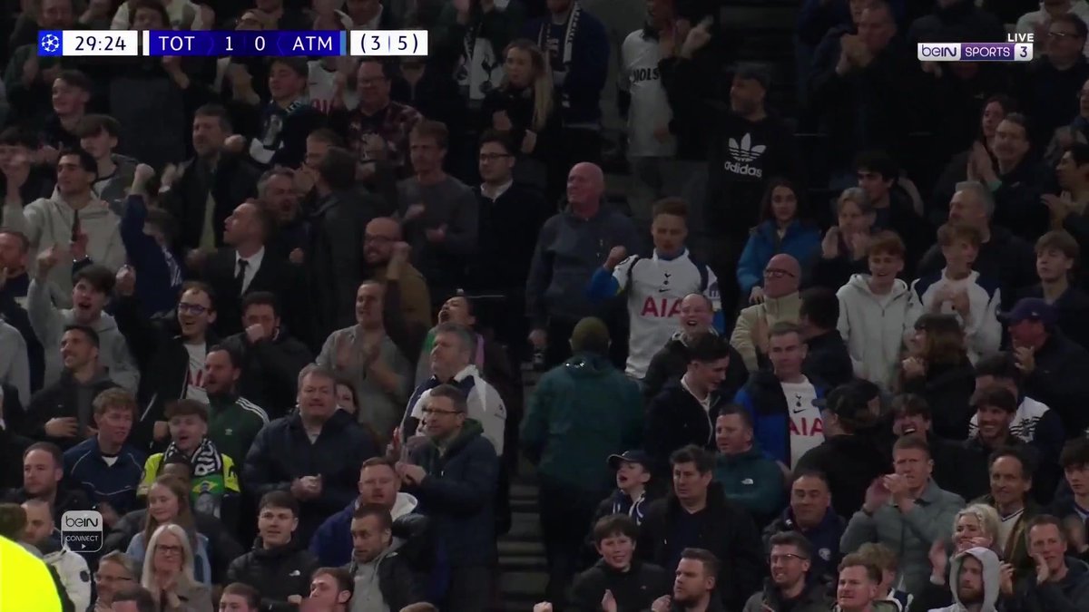 هدف توتنهام الأول ضد أتلتيكو مدريد في مباراة نارية 