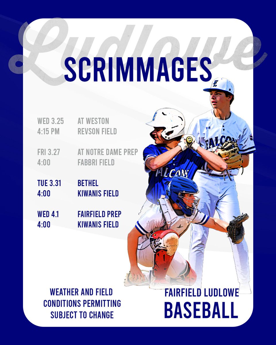 Fairfield Ludlowe Baseball tweet media
