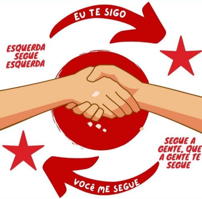 Se vc me seguir, sigo vc imediatamente.