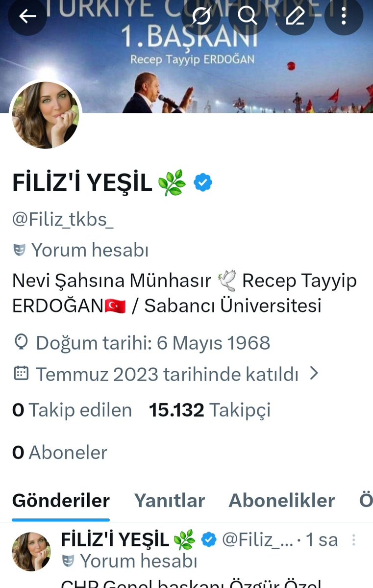 FİLİZ'İ YEŞİL 🌿 tweet media